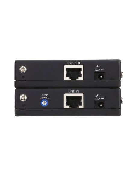 VE150A extensor audio/video Transmisor y receptor de señales AV Negro