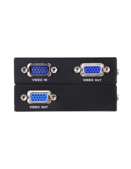 VE150A extensor audio/video Transmisor y receptor de señales AV Negro