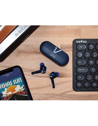 STIX Auriculares Inalámbrico Dentro de oído Llamadas/Música Bluetooth Azul