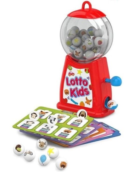 LOTTO KIDS JUEGO INFANTIL BINGO EDUCATIVO PARA NINOS