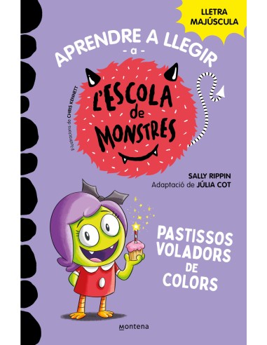 Aprendre a llegir a l Escola de Monstres 5 Pastissos voladors de colors