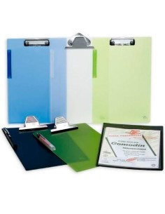 CARCHIVO CARPETA CON PINZAS PP 24X35CM PINZA ALAMBRE CANGURO NEGRO