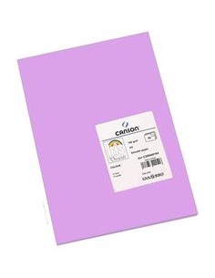 Paq 50 cartulinas a4 lila iris