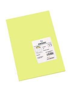 Paq 50 cartulinas a4 verde manzana iris