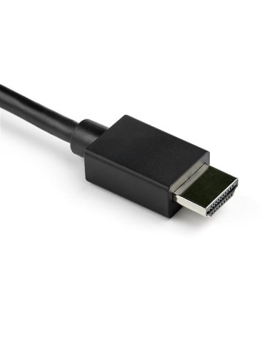Cable de 2m Adaptador VGA a HDMI - Alimentado por USB - 1080p