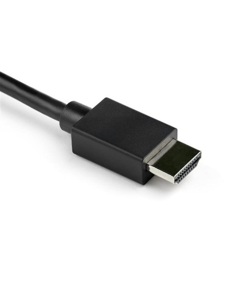 Cable de 2m Adaptador VGA a HDMI - Alimentado por USB - 1080p