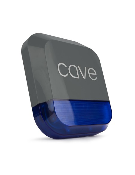 Cave Sirena inalámbrica Exterior Azul, Gris