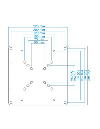 Adaptador VESA 200X200