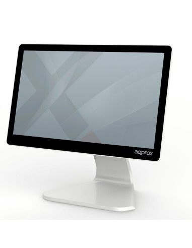 APPTPV05WHNG8-256 Terminal Punto Venta (TPV) N5095 2 GHz Tableta 39,6 cm (15.6") 1920 x 1080 Pixeles Pantalla táctil Blanco