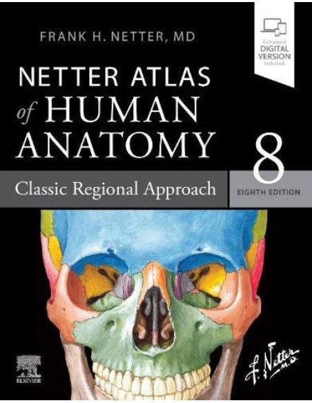 NETTER ATLAS OF HUMAN ANATOMY CLASSIC REGIONAL APPROACH 8ED