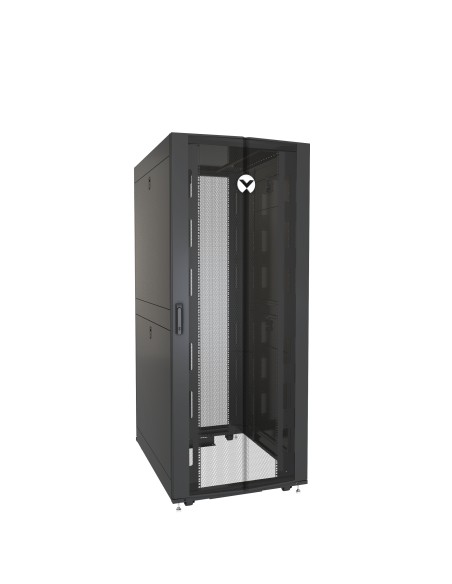 VR3150 armario rack 42U Rack o bastidor independiente Negro, Transparente