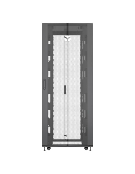 VR3150 armario rack 42U Rack o bastidor independiente Negro, Transparente