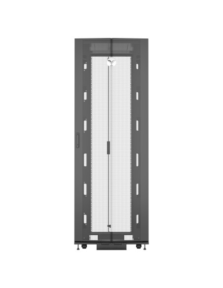 VR3157 armario rack 48U Rack o bastidor independiente Negro, Transparente