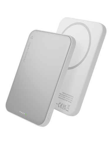 CP05ACWH7273 batería externa 5000 mAh Cargador inalámbrico Aluminio