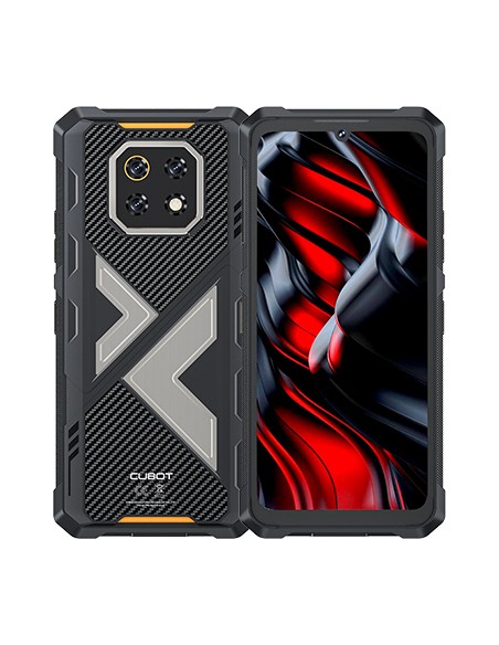King Kong ES 3 17,1 cm (6.75") Ranura híbrida Dual SIM Android 15 4G USB Tipo C 6 GB 256 GB 10200 mAh Negro, Naranja