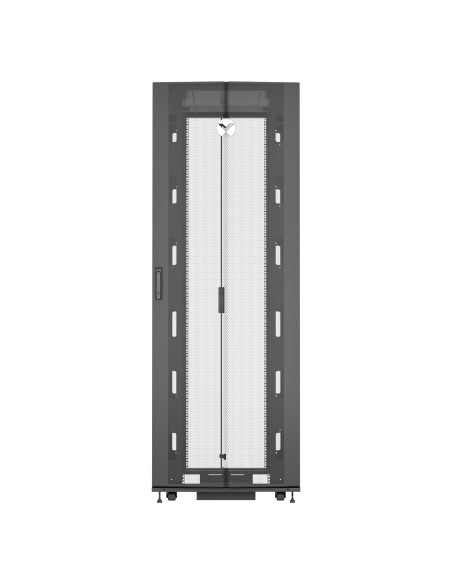 VR3357 armario rack 48U Rack o bastidor independiente Negro, Transparente