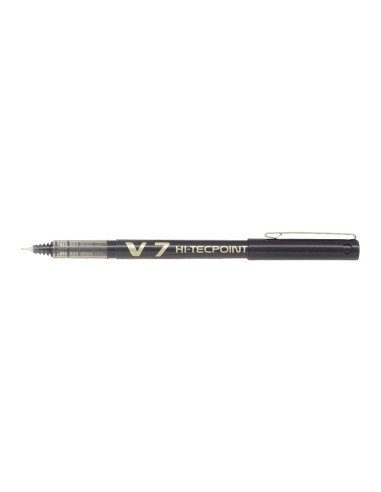 Hi-Tecpoint V7 Bolígrafo cilíndrico Negro