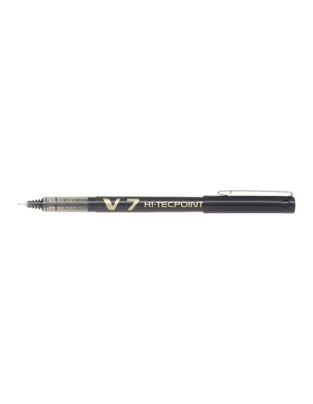Hi-Tecpoint V7 Bolígrafo cilíndrico Negro