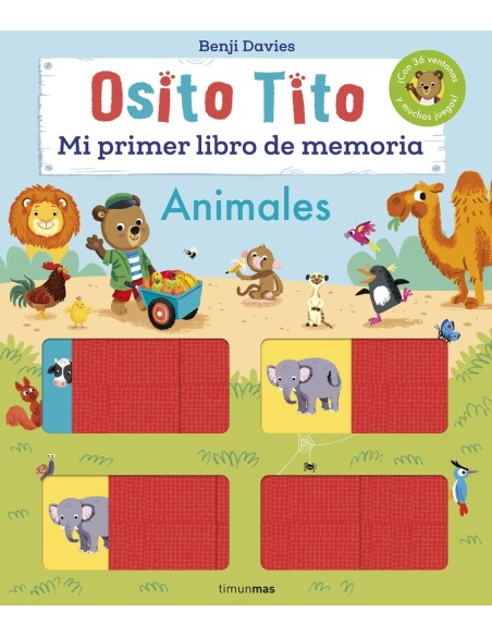 Osito Tito Mi primer libro de memoria Animales