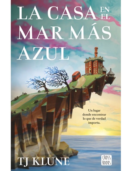 La casa en el mar mas azul