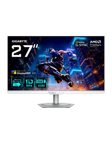 M27UP ICE Monitor de juego 27 4K UHD - Modo dual (4K 160Hz o FHD 320Hz), 3840 x 2160, 1ms, 350 cd/m², FreeSync Premium, Display