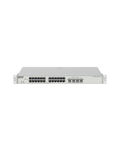 RG-NBS5200-24GT4XS-P-V2 switch Gestionado L3 Gigabit Ethernet (10/100/1000) Energía sobre Ethernet (PoE) 1U Gris