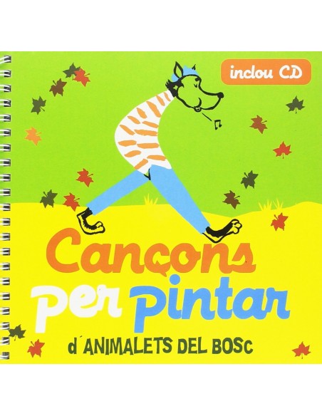 Cancons d animalets del bosc per pintar