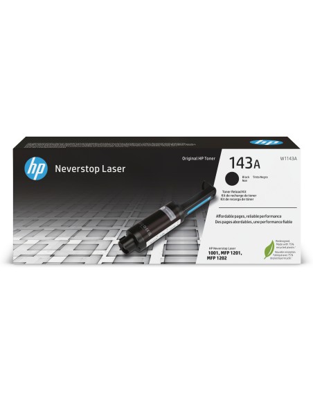 Kit de recarga de tóner Original Neverstop 143A negro
