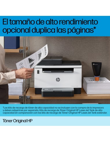 Kit de dos paquetes de recarga de tóner Original Neverstop 143AD negro