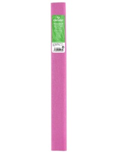 ROLLO CONTINUO PAPEL CRESPON 50X250CM ROSA 32G