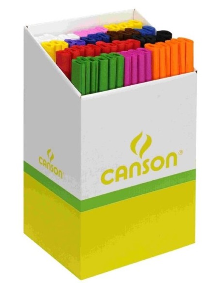 EXP 60 ROLLOS PAPEL CRESPON METALIZADO 25G COLORES SURTIDOS