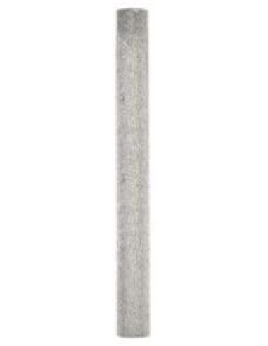 ROLLO CONTINUO PAPEL CRESPON METALIZADO 20X250CM 44G PLATA