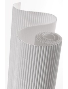 ROLLO CARTON ONDULADO 50X70CM 300G BLANCO CANSON