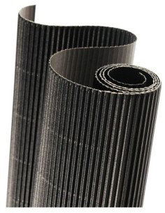 ROLLO CARTON ONDULADO 50X70CM 300G NEGRO CANSON