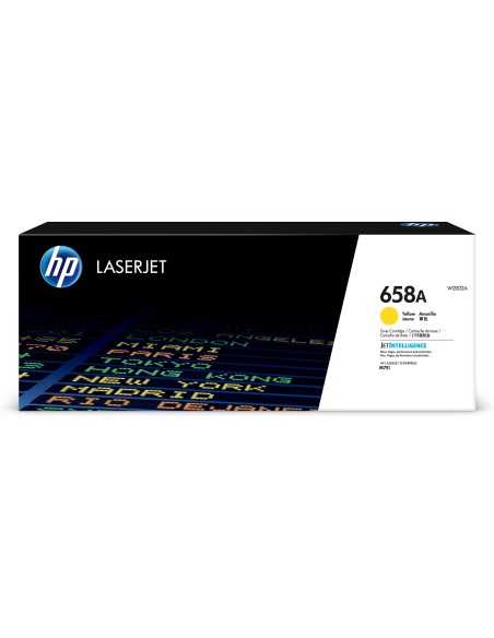 Cartucho de tóner Original LaserJet 658A amarillo