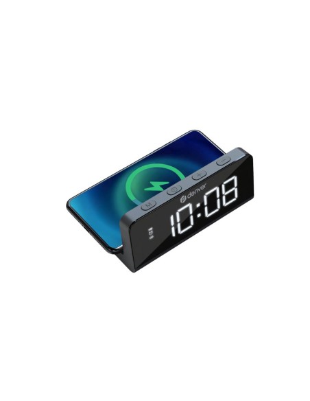 ECQ-103MK2 Reloj despertador digital Negro