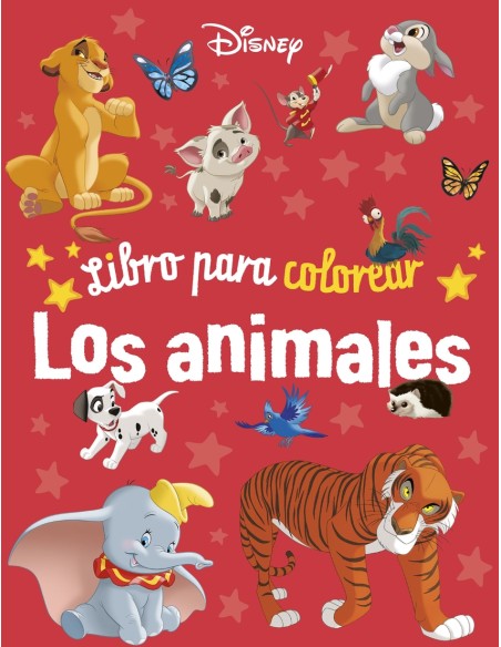 Disney Libro para colorear Los animales
