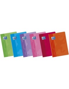 Paq 10 libretas a4 48h 90g cuad4x4 c m colores surtidos oxford classic