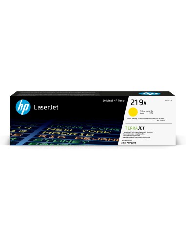 Cartucho de Tóner Original LaserJet 219A amarillo