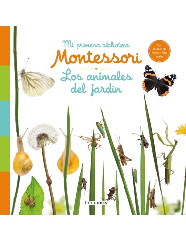 Los animales del jardin Mi primera biblioteca Montessori