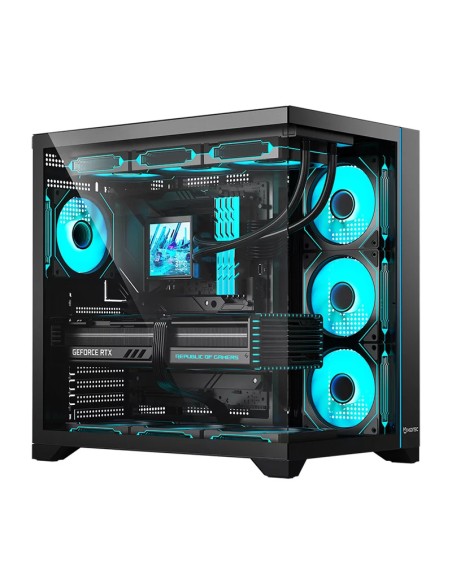 H3 PRO Midi Tower Negro, Transparente