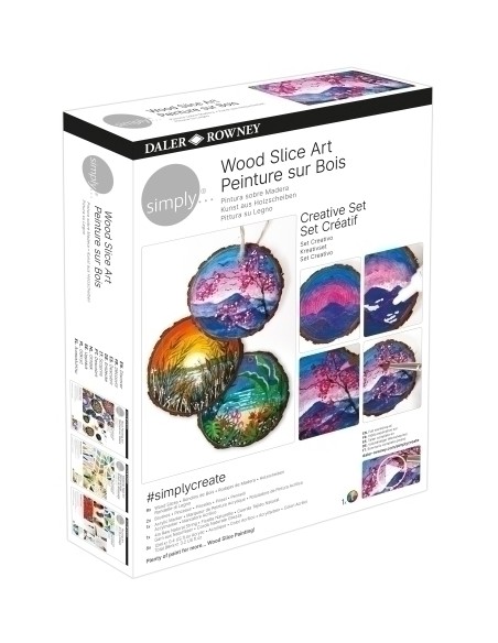 SET DALER ROWNEY CREATIVO PINT.MADERA