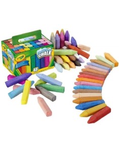 ESTUCHE 48 MAXI TIZA DE SUELO LABABLE CRAYOLA