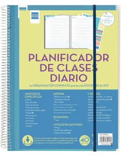 PLANIFICADOR DOCENTE 230X310CM DIA PAGINA FINOCAM