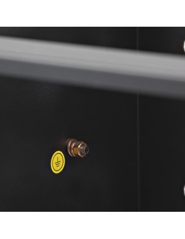 WALLMOUNT4 armario rack 4U Bastidor de pared Negro