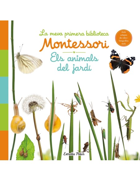 Els animals del jardi La meva primera biblioteca Montessori