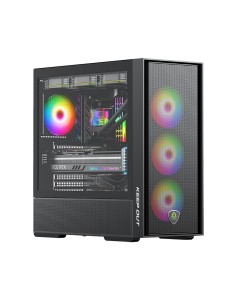 XC-805 MESH carcasa de ordenador Torre Negro