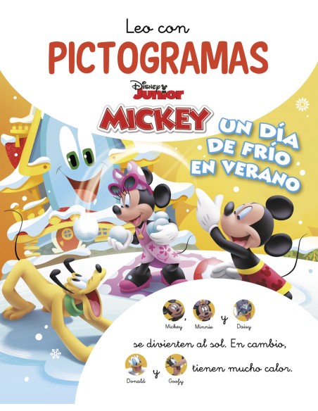 Mickey Mouse Funhouse Leo con pictogramas Un dia de frio en verano