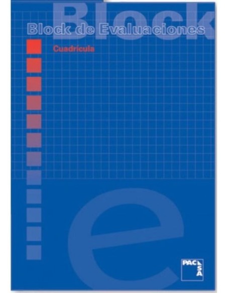 Bloc de examen a4 50h60 g cuadricula 4x4 pacsa