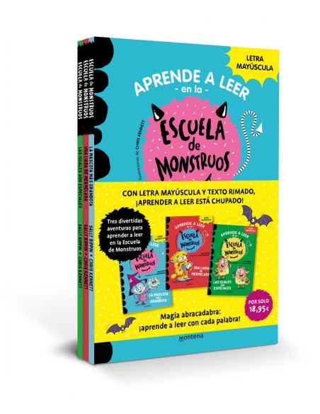 Pack Escuela de Monstruos La mascota mas grandota Una liada de mermelada Las
